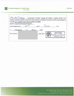 Marriage Certificate Translation pg 2